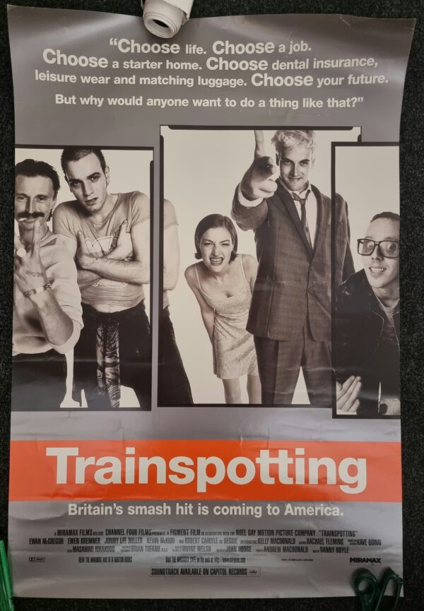 Trainspotting US 1 Sheet Vintage Movie Art